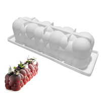 Vente en gros de moules à gâteaux en silicone rectangulaires avec nuages doux pour mousse à gâteau