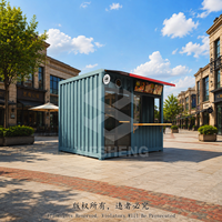 Kiosque à jus pop-up de 10 pieds, bar à smoothies portable, stand de boissons mobile pour centre commercial et événements en plein air