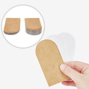 Semelle intérieure invisible en silicone pour augmenter la taille, coussinet de talon en gel, <span class=keywords><strong>correction</strong></span> de la différence de longueur des jambes en velours réglable pour hommes - Product Image 3