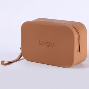 Large Capacity Portable Travel for Toiletry Bag Fashion Simple Design Cosmetic Jewelry Storage <b>Silicone</b> Bag <b>Waterproof</b> - Product Image 2