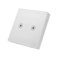 Interrupteur mural tactile moderne 1-4CHS 433.92MHZ pour système de maison intelligente