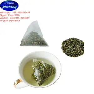 घटाने फिट चाय नए डिजाइन 2020 आगमन डिस्पोजेबल मकई फाइबर चाय फिल्टर बैग ताजा चाय के चार सत्रों