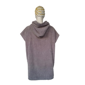 Poncho con capucha de algodón suave, toalla de playa, surf, natación, logotipo personalizado, secado rápido - Product Image 3