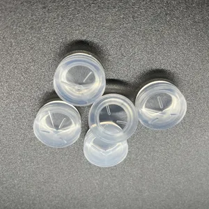 Guarnizione di gomma di fabbrica per siringa monouso in Silicone medico gomma pistone 6ML