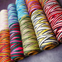 Fil de chanvre 100% biologique, 1MM, coloré, pour suspendre les étiquettes, vente en gros, livraison gratuite