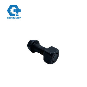 מפעל אספקת מחפר בולדוזר בורג חרוש m36 גר 'ברגי נעל מסלול 12.9 - Product Image 4