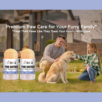 Baume de Soin Végétalien pour Animaux (Chats, Chiens, Lapins) – Formule Silencieuse, Sans Danger pour la Lèche, Comestible, Multi-Usages, Étiquette Personnalisée – Soulage les Pattes Sèches