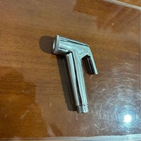 Pistolet de lavage pressurisé ABS pour nettoyage de toilettes, douchette chromée moderne, accessoire de robinetterie de salle de bain