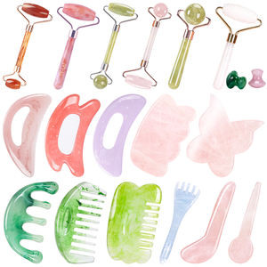 Nhựa Ngọc Trên Khuôn Mặt Con Lăn Màu Tím Massage Mặt Con Lăn Massage Cơ Thể Con Lăn Cho Spa Và Vẻ Đẹp Điều Trị - Product Image 6