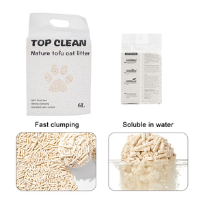 Ventas directas de fábrica <span class=keywords><strong>Kitty</strong></span> absorbe rápidamente arenas de arena para gatos de tofu para gatos Grumos fuertes Arena para gatos de tofu - Product Image 3
