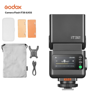 <span class=keywords><strong>Flash</strong></span> Godox IT32 con Trigger Integrato X5S, TTL HSS, Schermo Touch, Kit Wireless Magnetico per Fotocamere Sony - Product Image 1