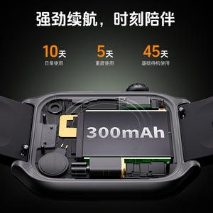 Gts7Pro умные спортивные часы TFT ответ на звонок полноцветная Обнаружение фитнес-трекера для IOS-Водонепроницаемый IP68 пульсометр - Product Image 4