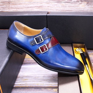 Zapatos de Hombre de Diseño con Suela Suave, Oxfords de Cuero Genuino con Cordones, Punta Cerrada, Estilo Casual de Negocios, Moda para Bodas - Product Image 2