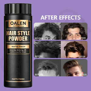 Kit de coiffage pour <span class=keywords><strong>cheveux</strong></span> noirs Luxfume Private Label Black Mens Hair Wave, pommade 360 Wave, poudre coiffante, <span class=keywords><strong>spray</strong></span> fixation forte et contrôle des bords - Product Image 5