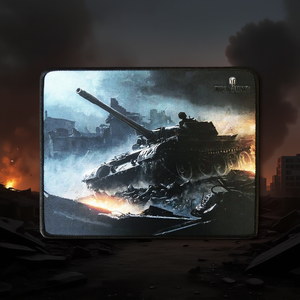 Tapis de souris World Of Tanks 29x23 cm Tank On Rubble Gaming - Product Image 1