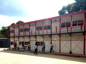 Conteneur à faible coût K Maisons préfabriquées pour salle d'activités scolaires Maisons à panneaux sandwich Maisons K portables pour dortoirs d'étudiants - Product Image 2