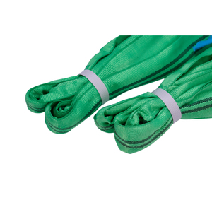 Eslinga de elevación para construcción, correa de eslinga redonda certificada por la CE, fabricante de fábrica de eslinga de cincha estándar de cincha - Product Image 2