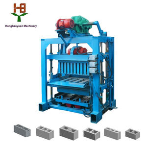 Qtj4-40 Ziegel Zement Blöcke Maschine Betonfertig Maschine - Product Image 1