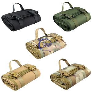 Logo personalizzato resistente antiscivolo ad accesso rapido in Nylon mimetico campo esterno Cargo impermeabile tappetino da tiro tattico - Product Image 4