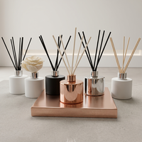 Bouteille vide de diffuseur à roseaux de luxe, flacon de diffuseur à roseaux 100ml 50ml 200ml, bouteille vide de luxe