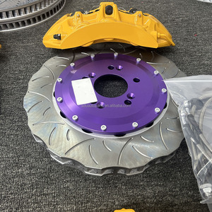 Nouvelle conception d'étrier de frein avant <span class=keywords><strong>V6</strong></span> à <span class=keywords><strong>6</strong></span> pistons et arrière à 4 pistons pour kit de freinage surdimensionné E90 pour Golf MK1 MK2 MK3 MK4 MK5 MK6 MK7 7.5 GTI - Product Image 5