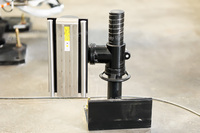 Presse plieuse CNC électro-hydraulique Sync 200T 3200mm 8+1 axes DP-ES Genius avec bras robotisé pour pliage de métal automatisé de haute précision