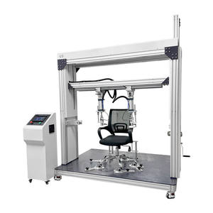 Machine d'essai de durabilité des accoudoirs de chaise de bureau, instrument d'essai de fatigue par charge pour chaise, équipement d'essai de résistance pour table et chaise - Product Image 1
