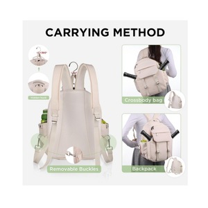 New women's Pick Ball handbag fashionable tennis racket bag large capacity sports and fitness dry wet separation shoulder bag - Product Image 4