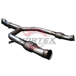 Escape Trasero con Válvula de Acero Inoxidable Vortex para Mercedes-Benz AMG C43 W205 3.0T 2016-2021, Control Remoto, Sonido Agresivo - Product Image 3