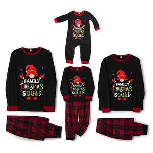 Best Quality Holiday Cotton Sets <strong>Couples</strong> Kids Women Soft <strong>Matching</strong> Family Pajamas Sets Christmas Print Sleepwear Pjs Suits Autumn - Product Image 2