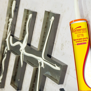 Kameier G778 LED letras publicidad personajes luminosos ventana pantalla cajas de luz brillo silicona selladores embalaje carpintería - Product Image 6