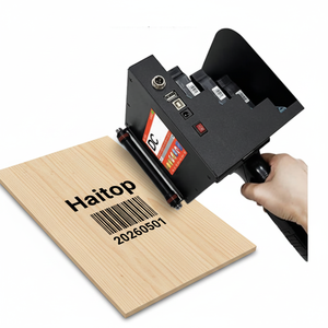 Imprimante industrielle portable HT730 100 mm pour codage à grands caractères sur surfaces planes, plaques de bois, tôles métalliques, cartons et marquage d'expédition - Product Image 3