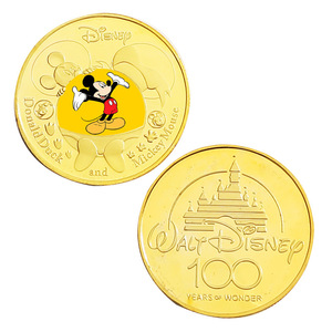 Monete Commemorative Placcate in Oro a Tema Paperino, Stile Anime Americano, da Collezione - Product Image 5