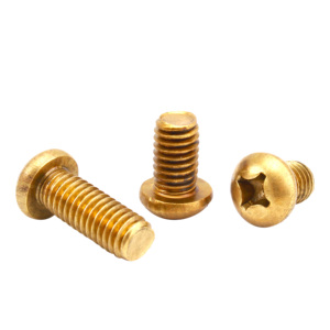 Bakır m1.6 tava başlı vidalar çapraz gömme başlı tam dişli küçük cıvata pirinç metal dişli standart m1.6 - Product Image 4
