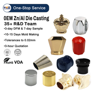 خدمة صب الأغطية المعدنية المصنوعة من سبائك الألومنيوم للعطور وزجاجات النبيذ، صب أغطية سبائك الألومنيوم، ملحقات الأجهزة - Product Image 1