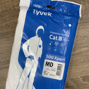 Combinaison jetable Tyvek <span class=keywords><strong>500</strong></span> <span class=keywords><strong>Xpert</strong></span> avec poignets, chevilles et capuche élastiques, vêtements de protection pour la protection du corps - Product Image 4