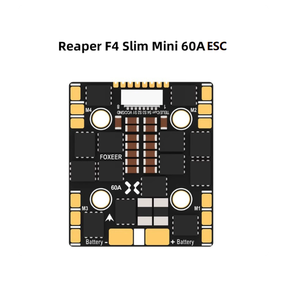 FOXEER Reaper F722 V4 Mini F4 Slim Mini ESC 128K 60A BL32 4-en-1 9~40V Contrôleur de vitesse électronique pour course FPV - Product Image 4