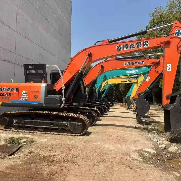 20 tons of imported high-quality Hitachi 200-3G second-hand excavator national low-cost hydraulic crawler excavator direct sales
