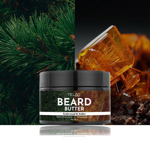 private label All-<b>Natural</b> Beard Butter with Shea & Mango Butter Controls Frizz Adds Light Hold for Styling vegan beard balm - Product Image 1