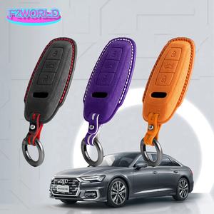 <span class=keywords><strong>Prix</strong></span> d'usine F2WORLD pour étui de clé Audi - Protection et décoration, étui de clé de voiture 12,5 cm x 4,5 cm - Product Image 2