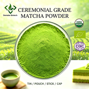 Matcha en Polvo Certificado Orgánico por USDA y la UE, Grado Ceremonial, Té Verde Matcha en Polvo al por Mayor - Product Image 1