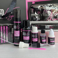 Nouvelle Arrivée Étiquette Privée Cire Coiffante Fixation Forte en Stick Kits d'Installation de Perruque Colle Gel Teinture de Dentelle Mousse pour Femme