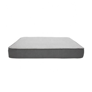 Cama para perro cuadrada, a prueba de agua, personalizada, OEM, moho de espuma viscoelástica - Product Image 5