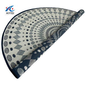AIYISI New persiano Blue Patio semplici grandi tappetini per camper per soggiorno tappeti lavabili tappeto da giardino riciclato - Product Image 1