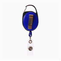Nouveaux produits : Porte-badge rétractable transparent avec mousqueton et clip dorsal, porte-badge infirmière Yoyo, porte-clés rétractable