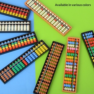 MingXiang - Ábaco de Plástico ABS de 17 Colores, Números Matemáticos, para Niños de <span class=keywords><strong>Primaria</strong></span>, Práctica Mental, Entrenamiento, 5 Discos - Product Image 2