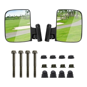 Espejos Retrovisores Laterales Plegables para Carrito de <span class=keywords><strong>Golf</strong></span>, Compatibles con Club Car, EZGO, Yamaha, Suministro del Fabricante - Product Image 2