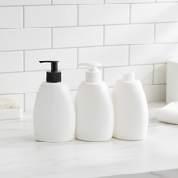 Conteneur de savon liquide moussant en PETG de haute qualité 380 ml, flacon de soin personnel en plastique avec pompe pour cosmétiques, shampooing pour bébé