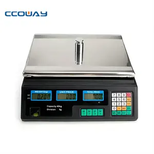 Brand Printing 40kg Fruit Vegetable Counting Weighing Scale Price Scale Kitchen Scale