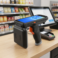 Lecteur de codes-barres portable pas cher, lecteur RFID UHF Android pour l'inventaire en entrepôt, en stock